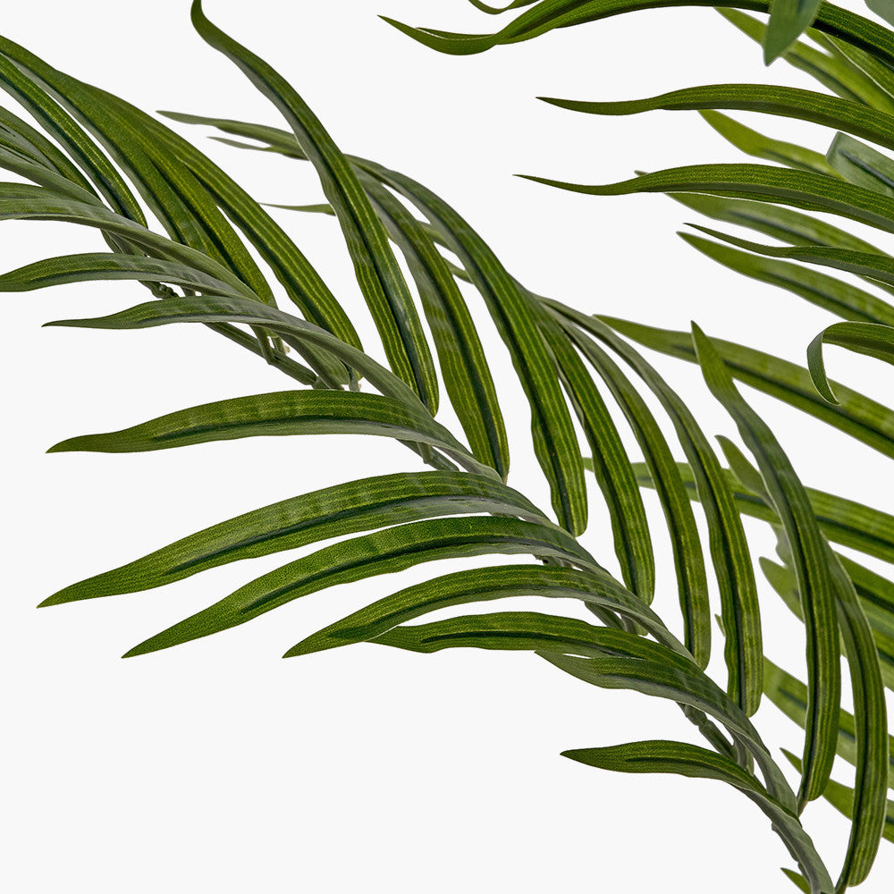 Artificial Areca Palm Plant in Pot – 120cm Tall Faux Indoor Palm Tree