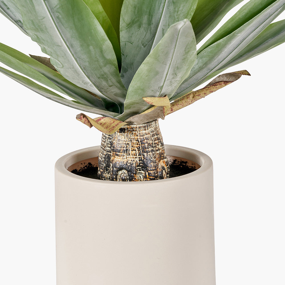 Artificial Agave Plant in Pot – 53cm Faux Succulent for Indoor & Outdoor Use