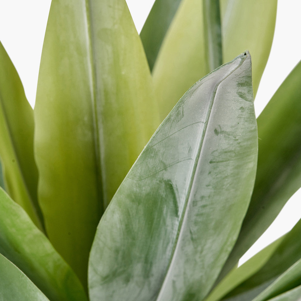 Artificial Agave Plant in Pot – 53cm Faux Succulent for Indoor & Outdoor Use