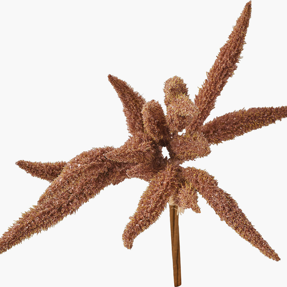 Mulberry Brown Faux Foxtail Hand-Tied 3 Stem Bundle Pack of 6 – Textured Dried Look Stems