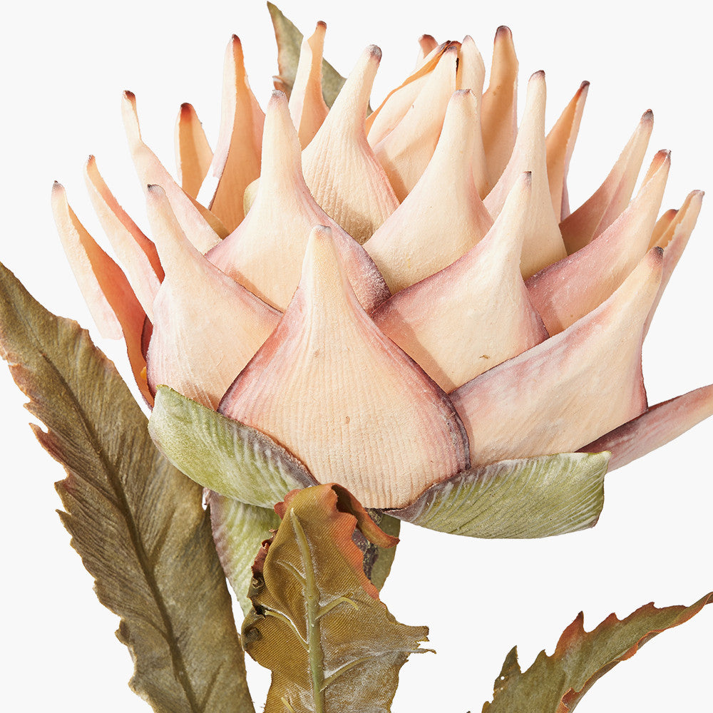 Apricot Lotus Artificial Flower Stems – Pack of 6 Faux Luxury Blooms