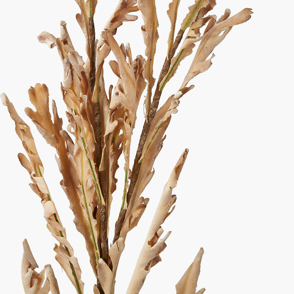 Natural Apricot Dried Flower Bunch – Luxury Faux Floral Arrangement