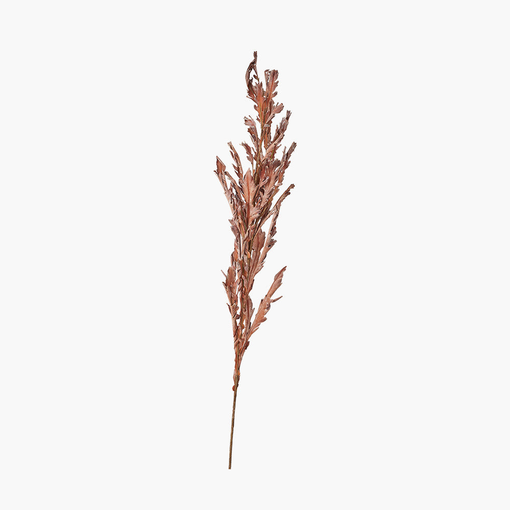 Mulberry Brown Dried Flower Bunch – Elegant Faux Autumn Bouquet