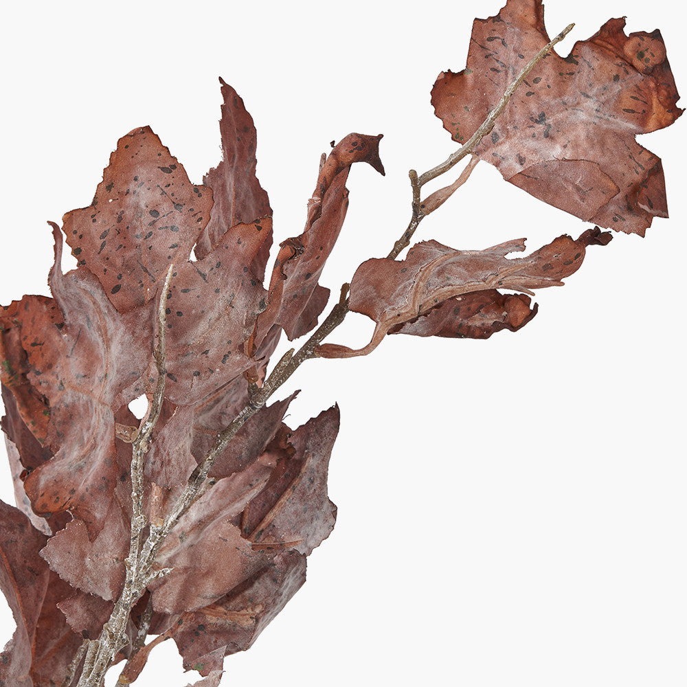 Mulberry Brown Dried Flower Bunch – Elegant Faux Autumn Bouquet