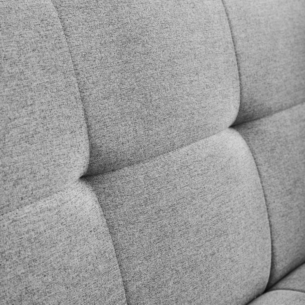 The Alfie 3 Seater Grey Linen Sofa Bed with storage offers both versatility and comfort. Ideal if you need a stylish seating option or an instant sleep solution for guests. Shop online today at www.nobleandnook.co.uk