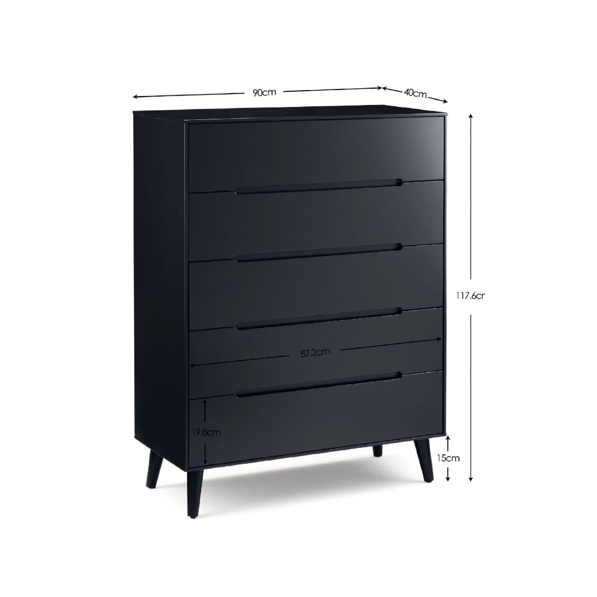 Alicia 5 Drawer Chest
