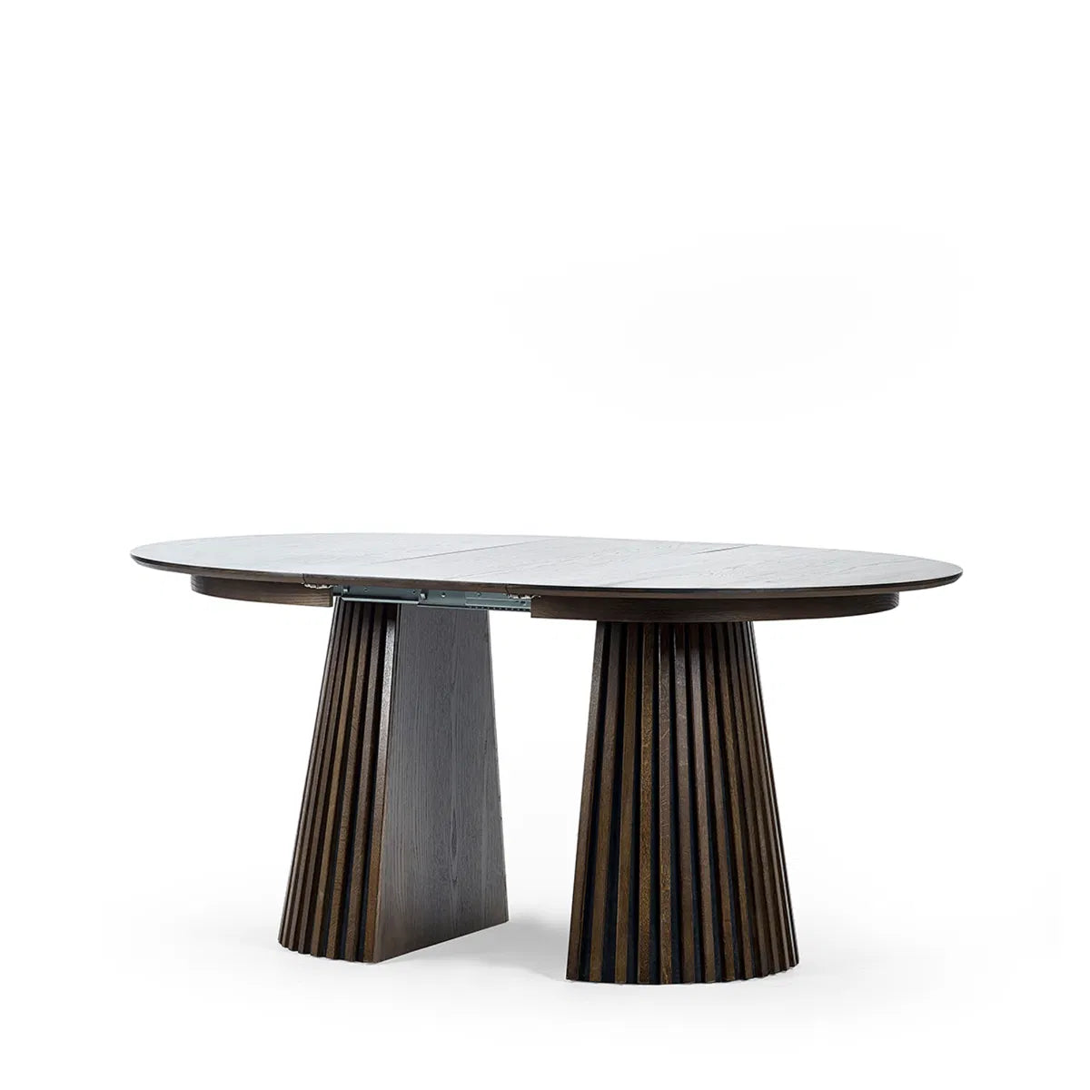 Shop the ultimate dining experience with the Arya extending dining table. Fusing modern form with a shape that adapts seamlessly to your needs. Shop online today at www.nobleandnook.co.uk