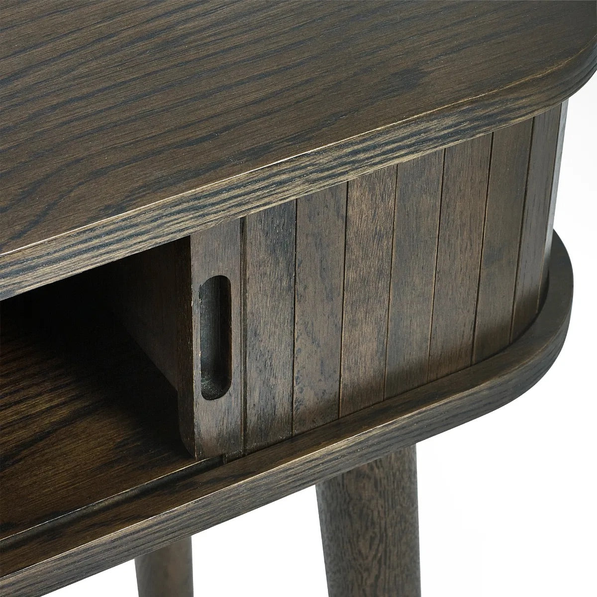 Whether it's used in an entryway or as an accent in your living area, the Arya Console with its sleek profile and clever storage make it a must-have addition for modern interiors. H80xD35xW120cm. Available at www.nobleandnook.co.uk