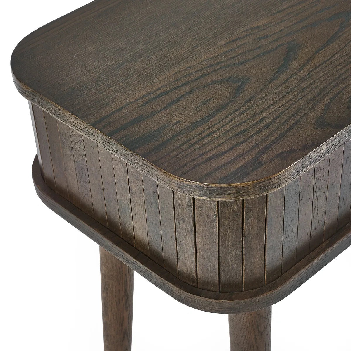 Whether it's used in an entryway or as an accent in your living area, the Arya Console with its sleek profile and clever storage make it a must-have addition for modern interiors. H80xD35xW120cm. Available at www.nobleandnook.co.uk