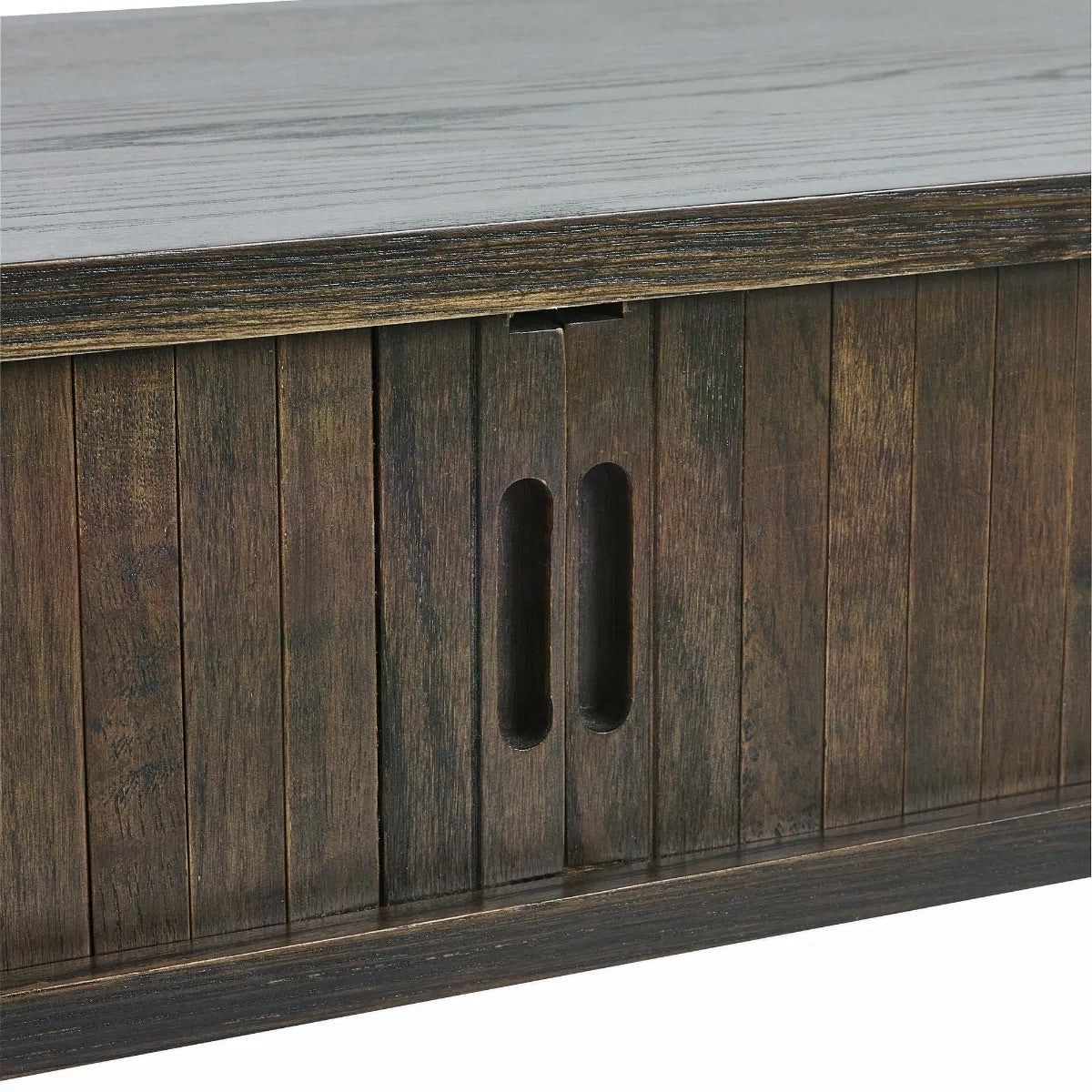 Whether it's used in an entryway or as an accent in your living area, the Arya Console with its sleek profile and clever storage make it a must-have addition for modern interiors. H80xD35xW120cm. Available at www.nobleandnook.co.uk