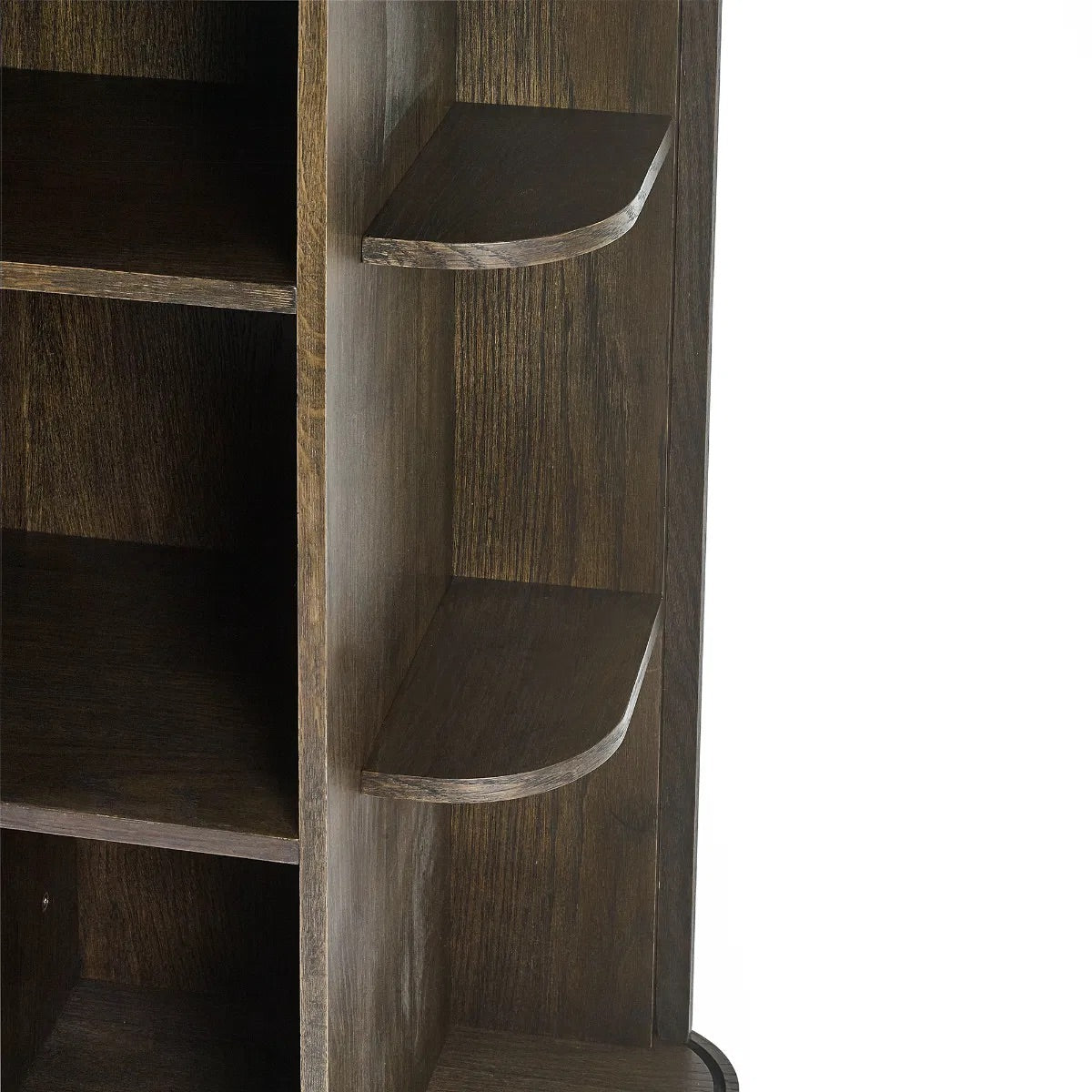 Elevate your living room with the Arya TV Media Unit in refined dark oak effect finish with sliding slatted doors. Perfect for modern homes. Shop online today at www.nobleandnook.co.uk