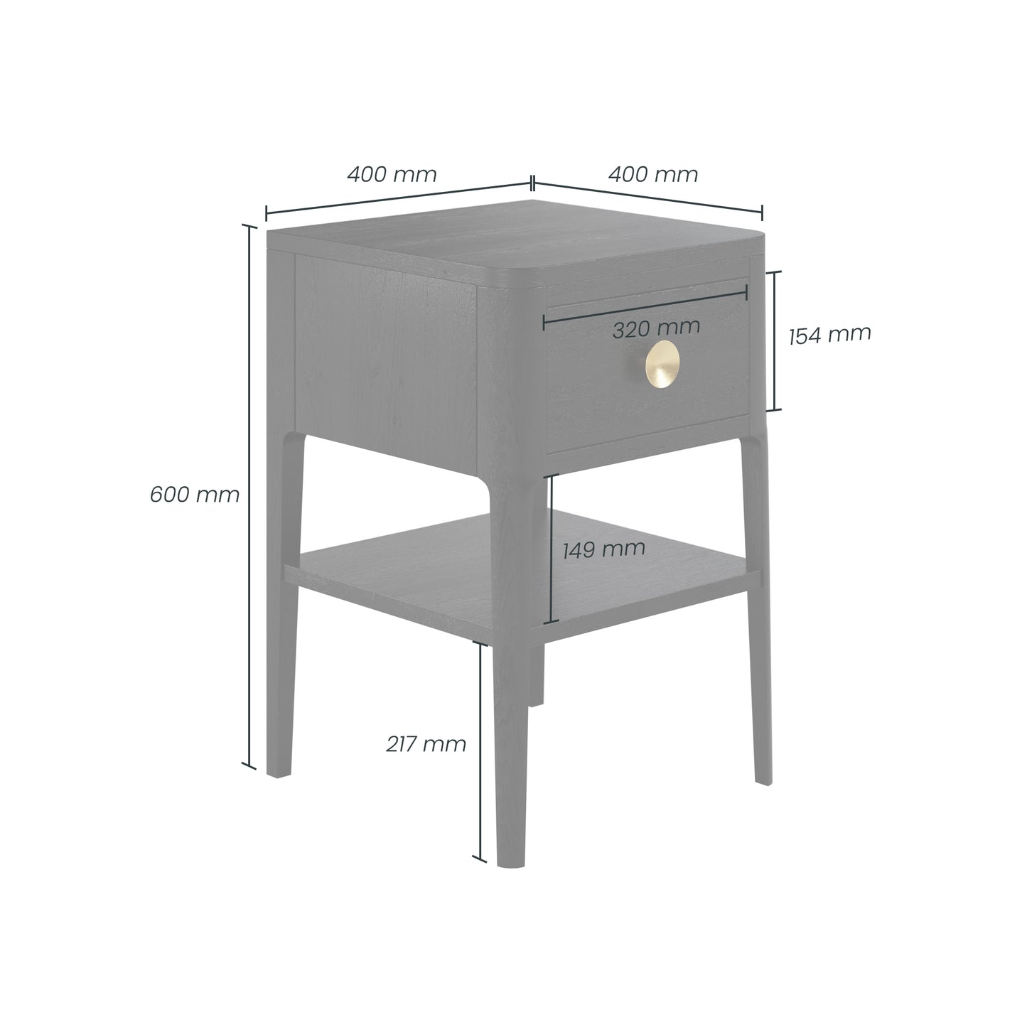 Shop the Abberley Bedside Table, an elegant 1-drawer oak beside table that blends modern design with practicality. FREE UK Mainland Delivery. Shop online today at www.nobleandnook.co.uk