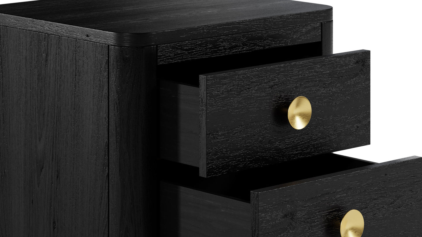Shop the Abberley Bedside Table, an elegant 1-drawer oak beside table that blends modern design with practicality. FREE UK Mainland Delivery. Shop online today at www.nobleandnook.co.uk