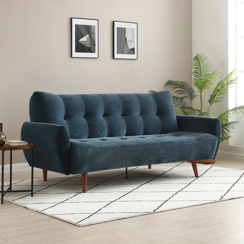 Alex Sofa Bed in Eryx Navy Chenille