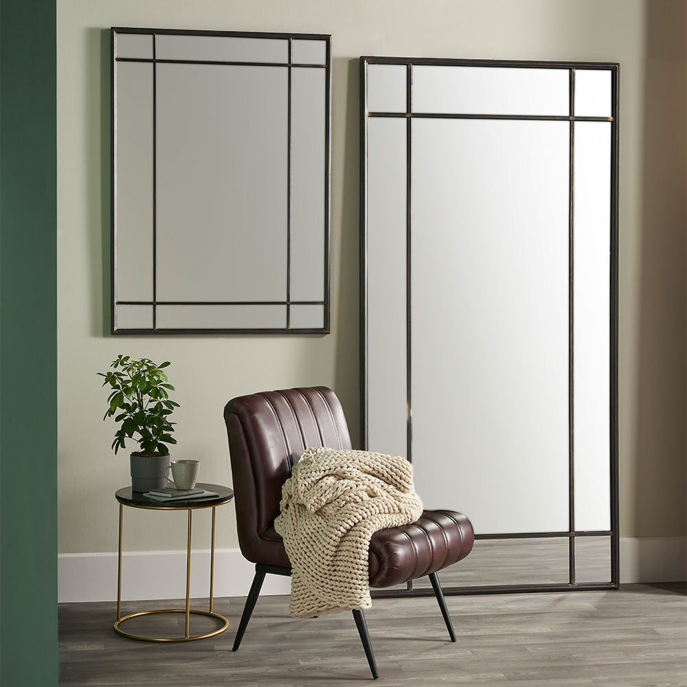 Make a bold statement with this large rectangular floor mirror, perfect in a bedroom or entrance hall for that final glance. FREE UK MAINLAND DELIVERY. Shop online now at www.nobleandnook.co.uk. Pacific Lifestyle