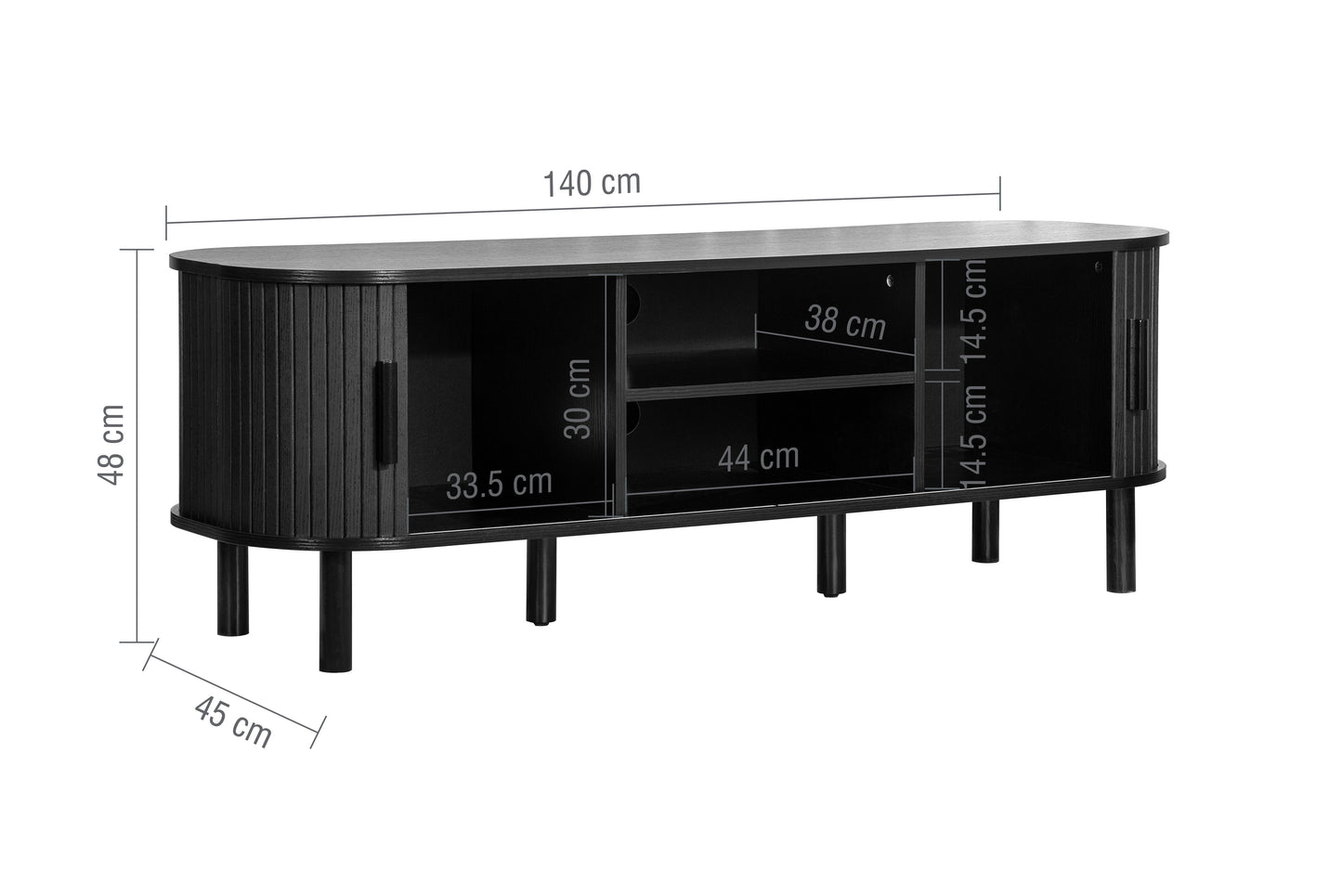 Elevate your living space with the 2-Door Fluted TV Unit, a stunning blend of contemporary design and practical functionality. FREE UK Mainland Delivery*. Shop online today at www.nobleandnook.co.uk