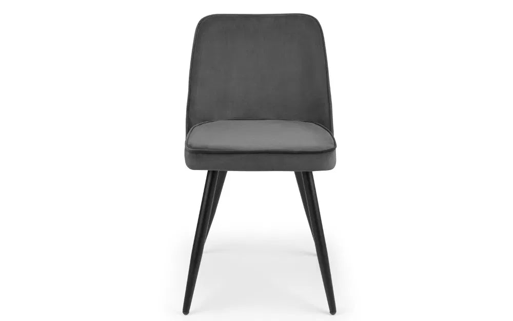 A pair of Burgess Velvet Dining Chairs