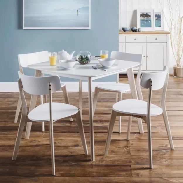 Shop the Casa Retro Dining Table, a perfect blend of vintage charm and modern durability. Designed to reflect the classic style of the 1950s. Shop online today at www.nobleandnook.co.uk