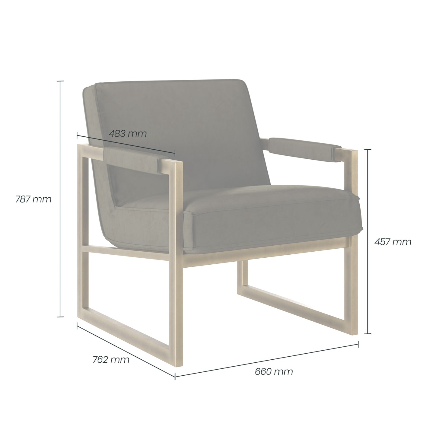 Shop the luxury Mickleton Club Chair by D.I. Designs, in luxurious olive chenille fabric and accented by a sleek, bronze-style frame. Shop online now at www.nobleandnook.co.uk