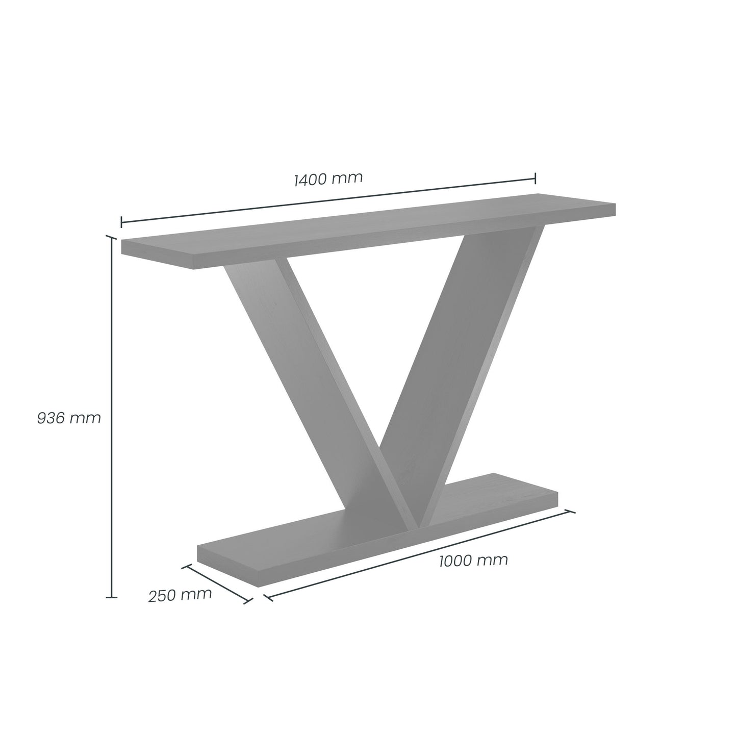 Shop the Five Console Table in black oak a luxurious addition to any space. FREE UK Mainland Delivery. Shop online today at www.nobleandnook.co.uk