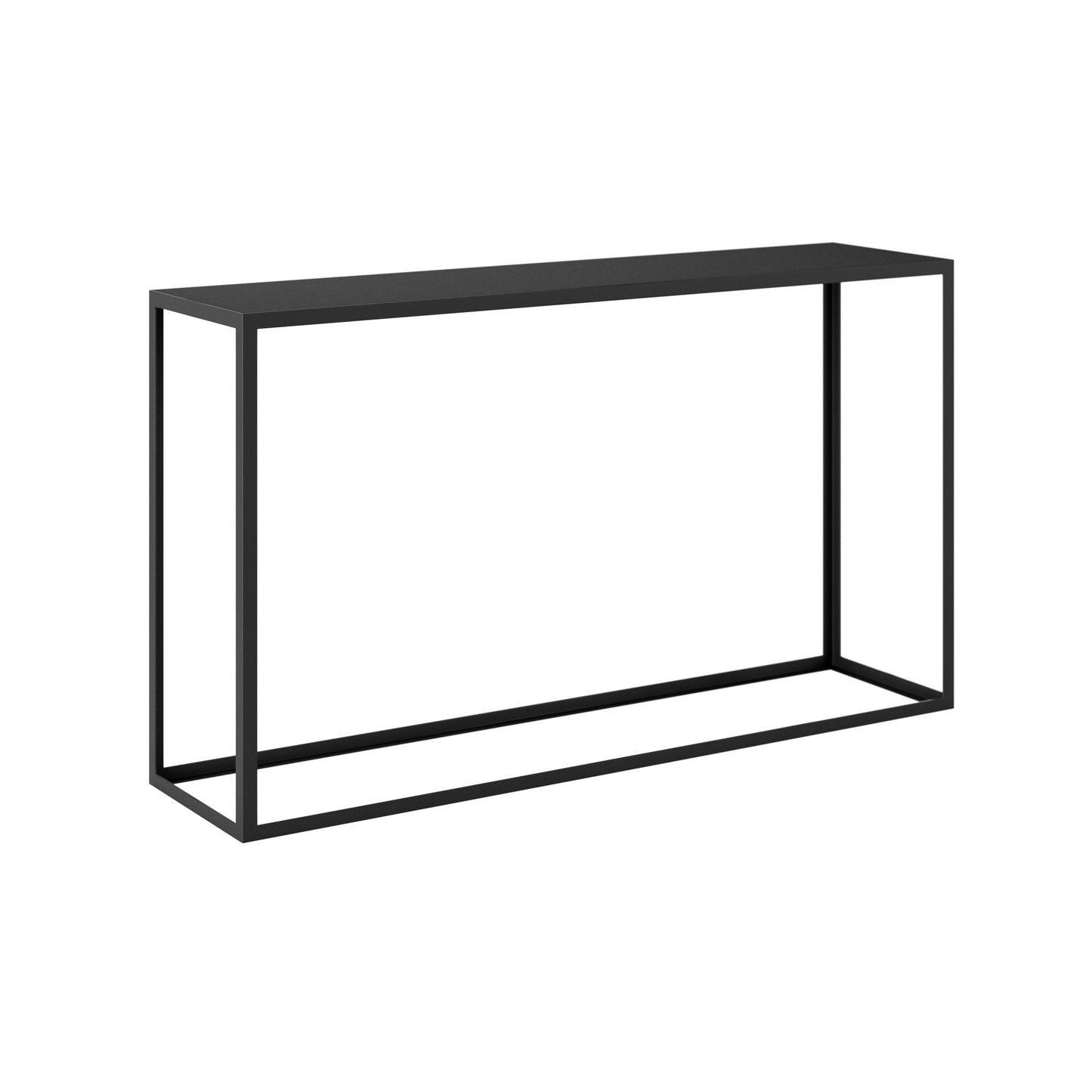 Shop the Grafton Console Table with concrete-effect top paired with a slimline slate grey metal frame, making this a versatile addition to any hallway, living room, or workspace. Shop online today at www.nobleandnook.co.uk