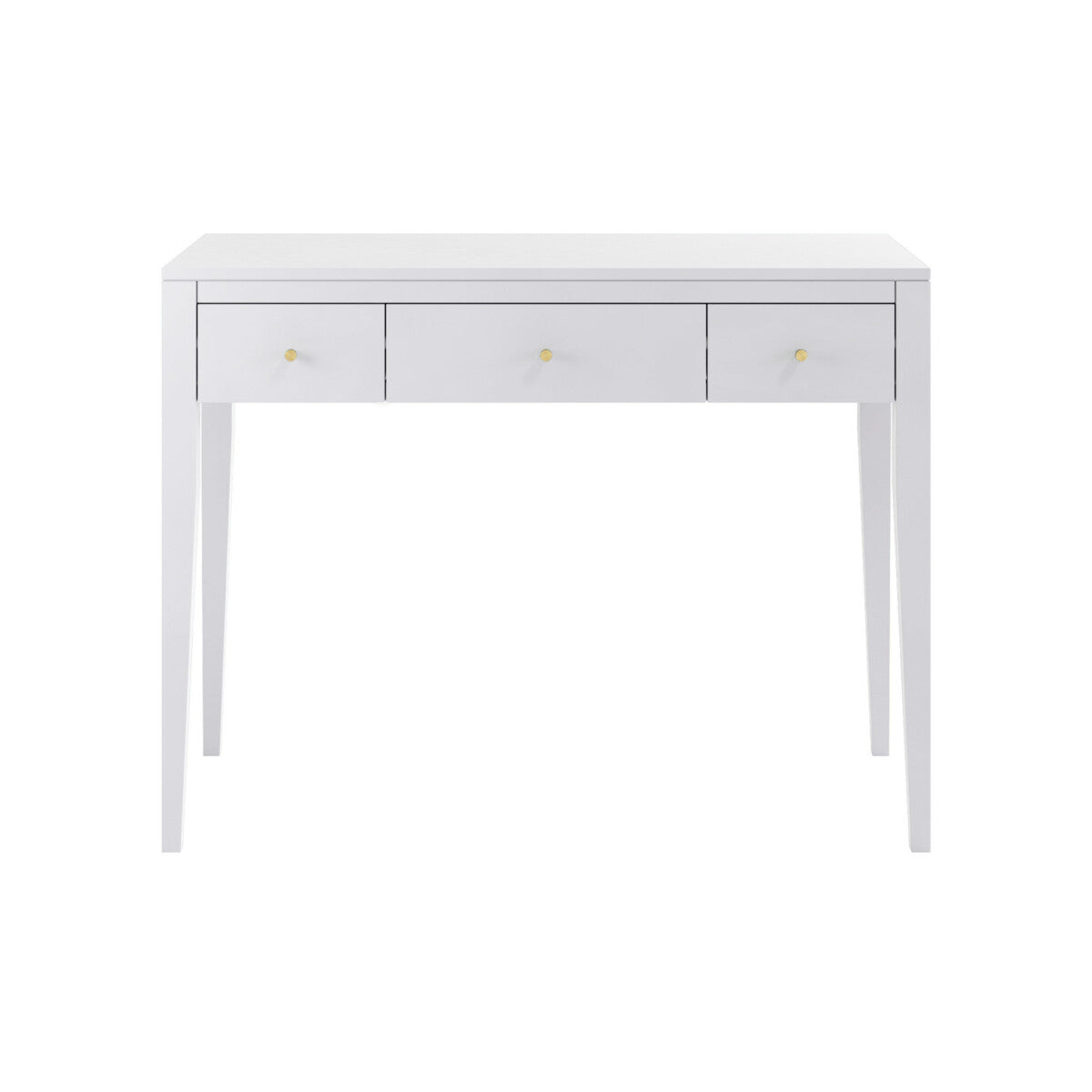 Shop this beautifully crafted white console table arrives fully assembled is perfect for hallways, living rooms, or bedrooms. Shop online today at www.nobleandnook.co.uk