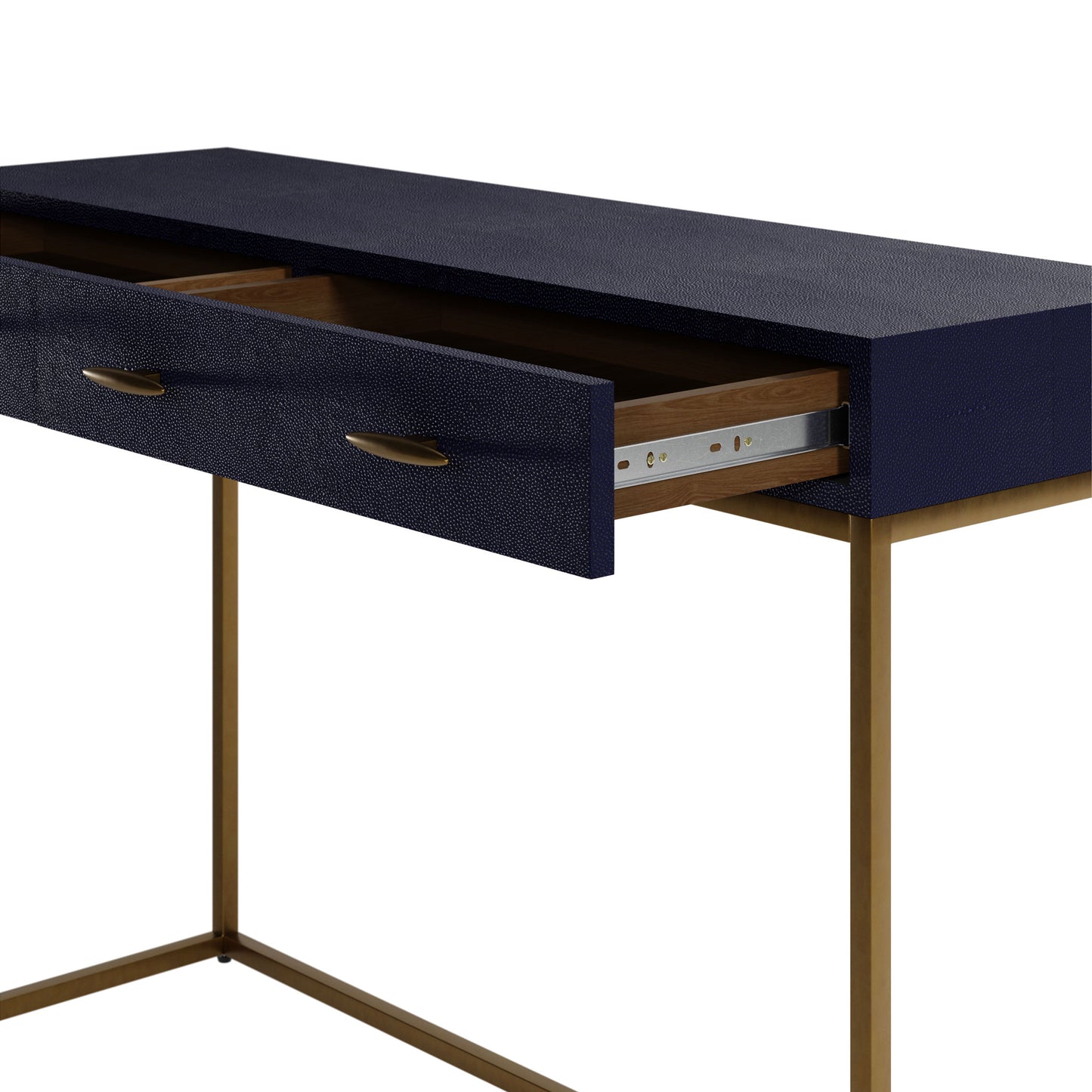 Shop the Willersley navy console table, a luxurious addition to your home by D.I. Designs. FREE UK Mainland Delivery. Shop online today at www.nobleandnook.co.uk