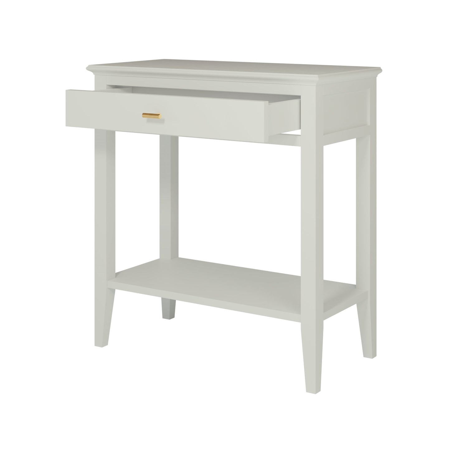 Built from solid birch and painted wood for a high-quality, long-lasting piece. Dimensions - W70 x D35 x H75 cm - Ideal for small entryways, behind sofas, or in bedrooms. www.nobleandnook.co.uk