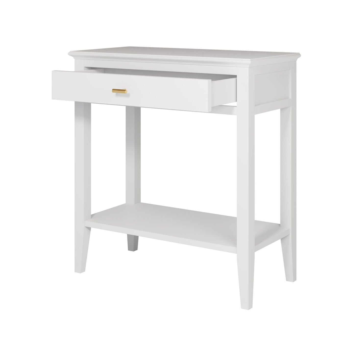 Built from solid birch and painted wood for a high-quality, long-lasting piece. Dimensions - W70 x D35 x H75 cm - Ideal for small entryways, behind sofas, or in bedrooms. www.nobleandnook.co.uk