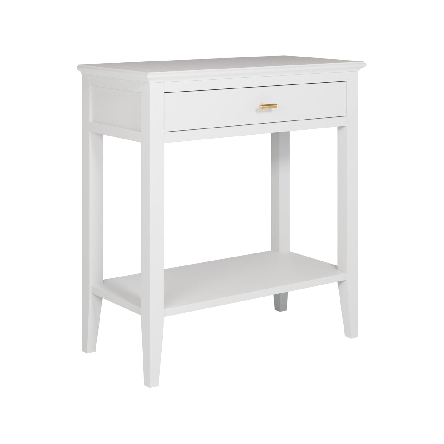 Built from solid birch and painted wood for a high-quality, long-lasting piece. Dimensions - W70 x D35 x H75 cm - Ideal for small entryways, behind sofas, or in bedrooms. www.nobleandnook.co.uk