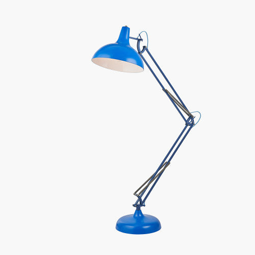 Make a bold impression with the Tortona Floor Lamp in Cobalt blue, a unique piece designed in collaboration with Designers Guild. Dimensions W35xD35xH13 cm. Shop online today at www.nobleandnook.co.uk