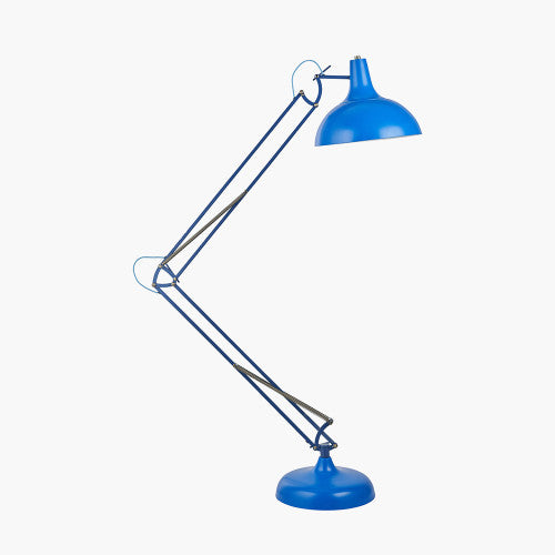 Make a bold impression with the Tortona Floor Lamp in Cobalt blue, a unique piece designed in collaboration with Designers Guild. Dimensions W35xD35xH13 cm. Shop online today at www.nobleandnook.co.uk