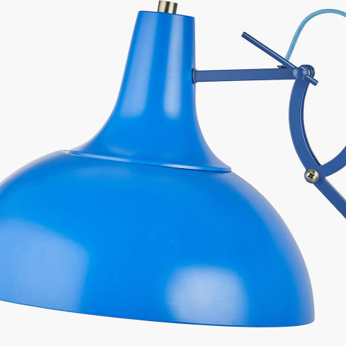 Make a bold impression with the Tortona Floor Lamp in Cobalt blue, a unique piece designed in collaboration with Designers Guild. Dimensions W35xD35xH13 cm. Shop online today at www.nobleandnook.co.uk