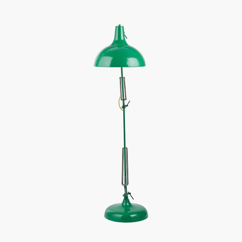 Make a bold impression with the Tortona Floor Lamp in Emerald Green, a unique piece designed in collaboration with Designers Guild. Dimensions W35xD35xH13 cm. Shop online today at www.nobleandnook.co.uk