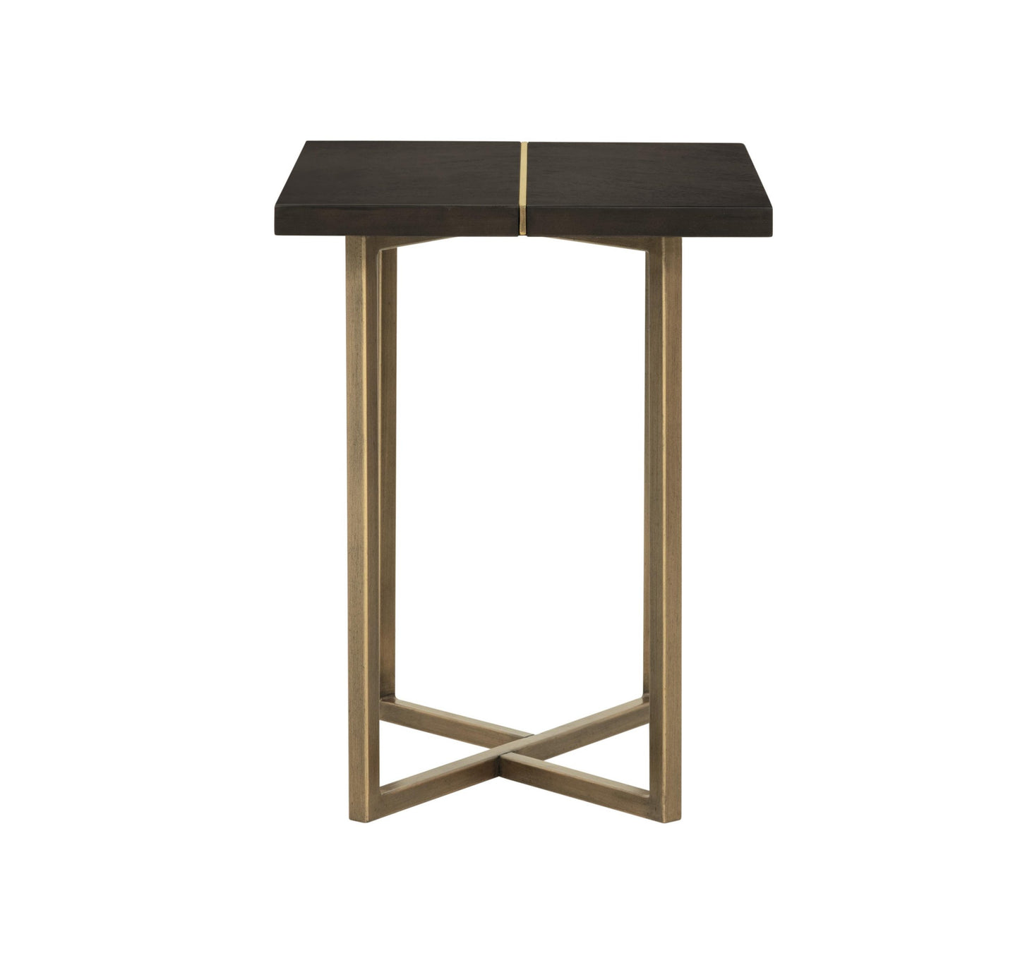 The Overbury End Table with Tobin bronze finish. This rectangular table exudes luxury and sophistication. Shop online today at www.nobleandnook.co.uk
