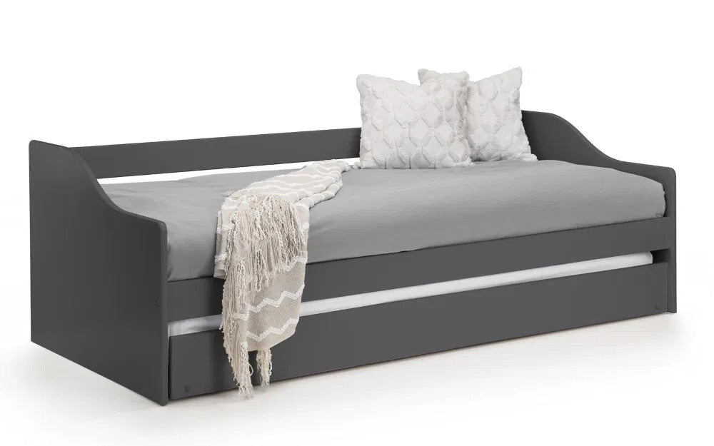 The Elba Daybed is perfect for lounging or accommodating overnight guests. Adapts beautifully to both children's rooms and guest spaces alike. Shop today at www.nobleandnook.co.uk