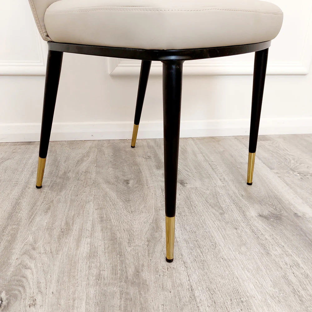 The Etta Dining Chair is the epitome of timeless elegance and practicality, designed to complement a wide variety of dining table styles. Shop online today at www.nobleandnook.co.uk
