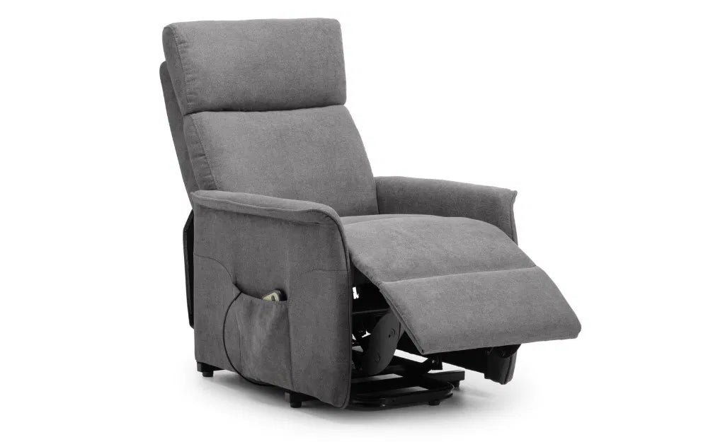 The Helena Rise and Recline Chair offers exceptional comfort and practicality, making it the perfect choice for those seeking style and functionality in their living space. Shop online today at www.nobleandnook.co.uk