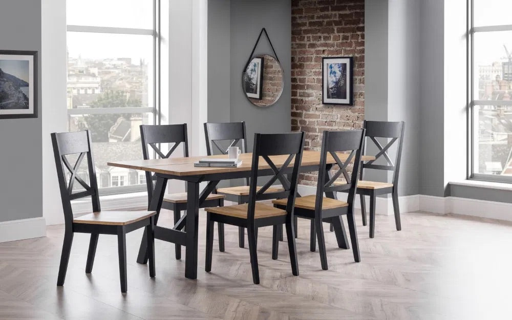 Shop the Hockley Dining Chair, refined yet functional style with its classic cross-back and black painted finish, it’s a perfect fit for both contemporary and traditional interiors. Shop online today at www.nobleandnook.co.uk
