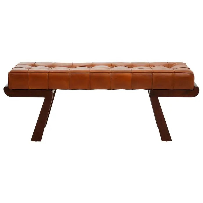 Shop the timeless elegance of the Inca Bench, crafted in leather with exceptional attention to detail, this fully assembled piece combines style, durability, and comfort in a sleek, modern design. Shop online today at www.nobleandnook.co.uk