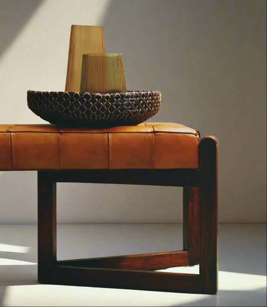 Perfect for living spaces, bedrooms, or hallways, the Inca Bench offers both comfort and timeless design. Shop online today at www.nobleandnook.co.uk