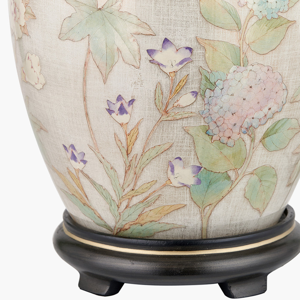 Daikon Flower Medium Glass Table Lamp Base – Hand-Blown Jenny Worrall Design
