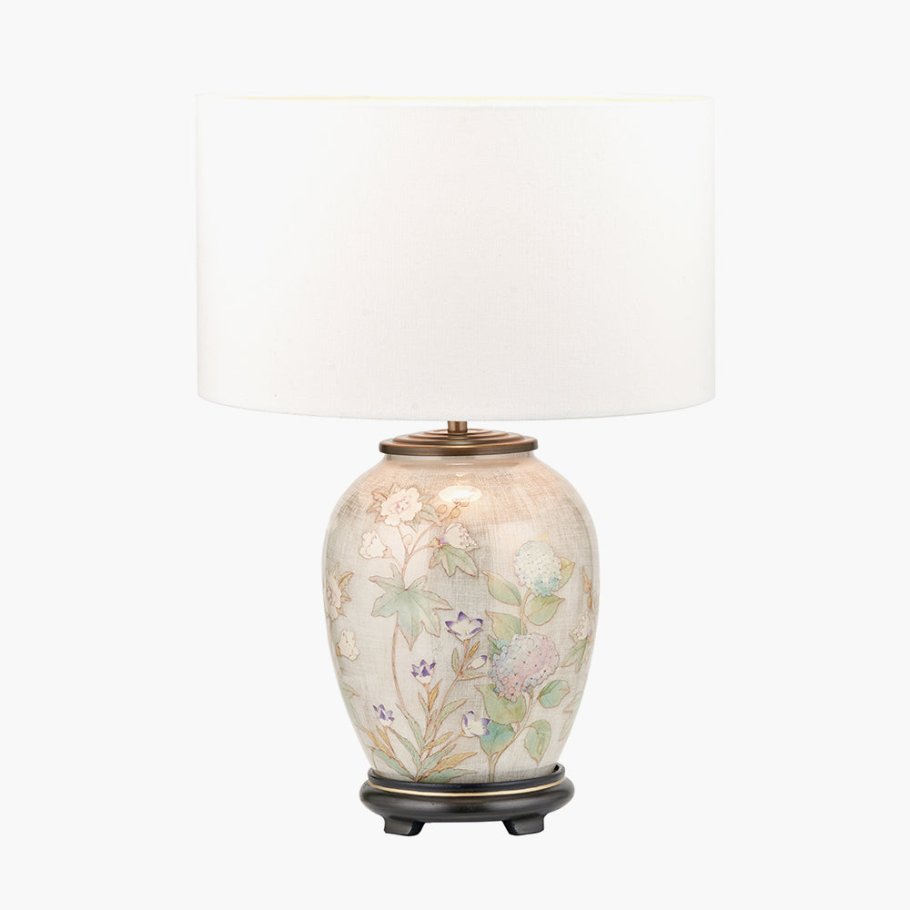Daikon Flower Medium Glass Table Lamp Base – Hand-Blown Jenny Worrall Design
