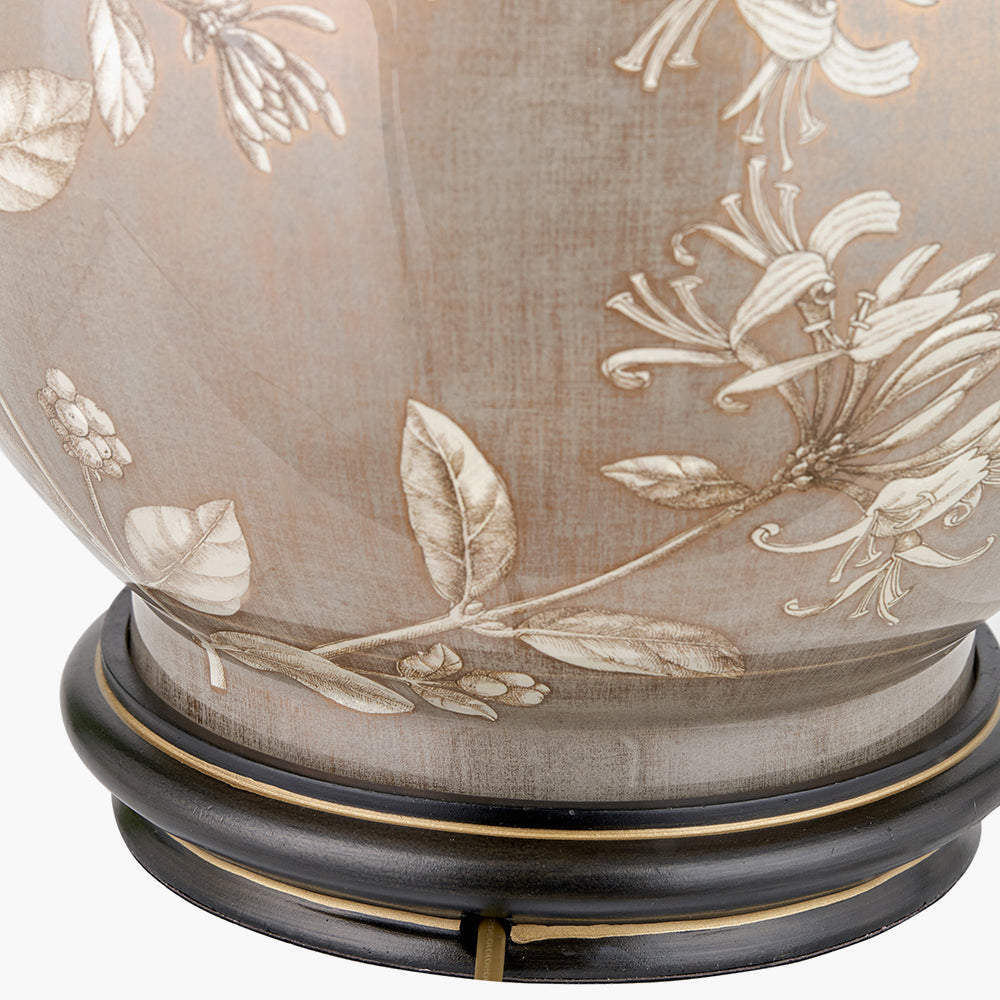 Honeysuckle Large Glass Table Lamp Base – Jenny Worrall Design