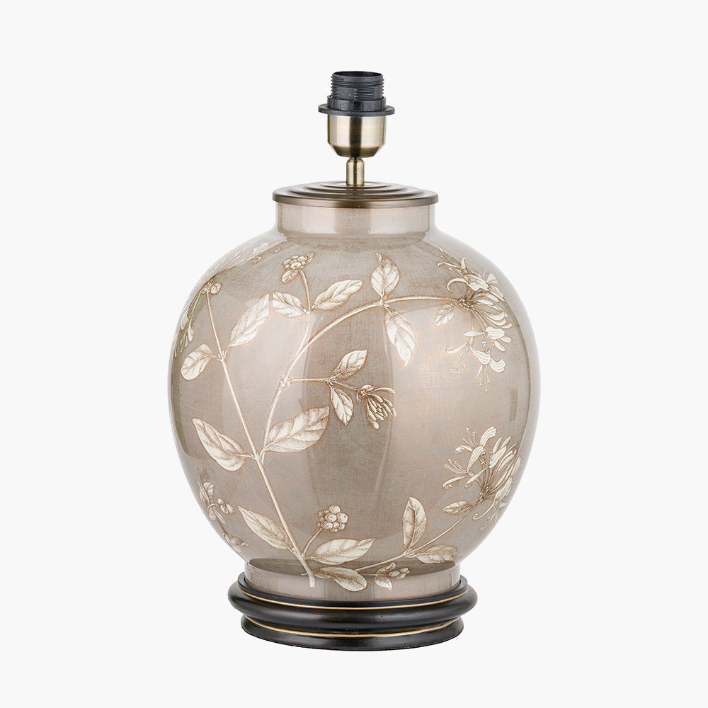 Honeysuckle Large Glass Table Lamp Base – Jenny Worrall Design