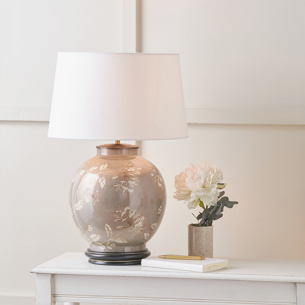 Honeysuckle Large Glass Table Lamp Base – Jenny Worrall Design