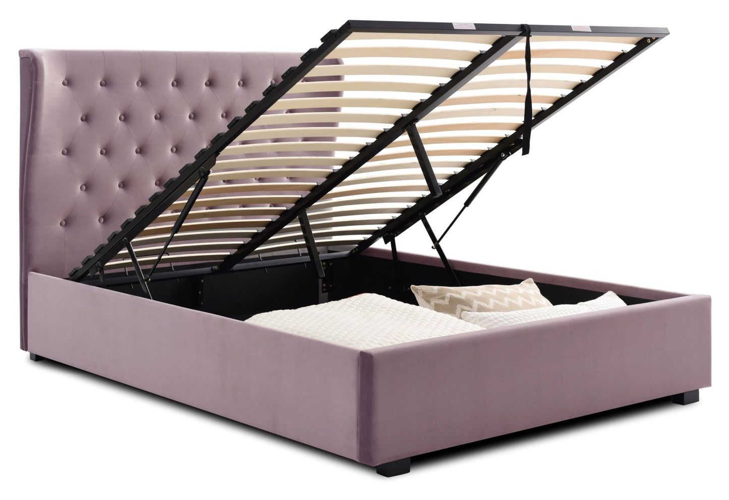 Experience ultimate comfort and sophistication with the Upholstered Wing Back Ottoman Bed, designed to elevate your bedroom with its timeless elegance. Shop online today at www.nobleandnook.co.uk