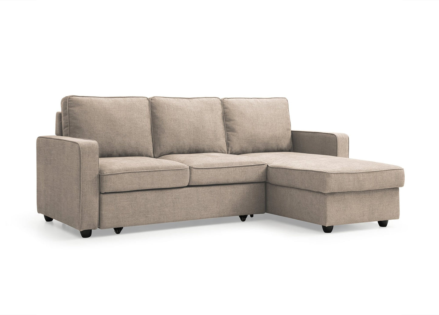 Myles Corner Sofa Bed | Natural