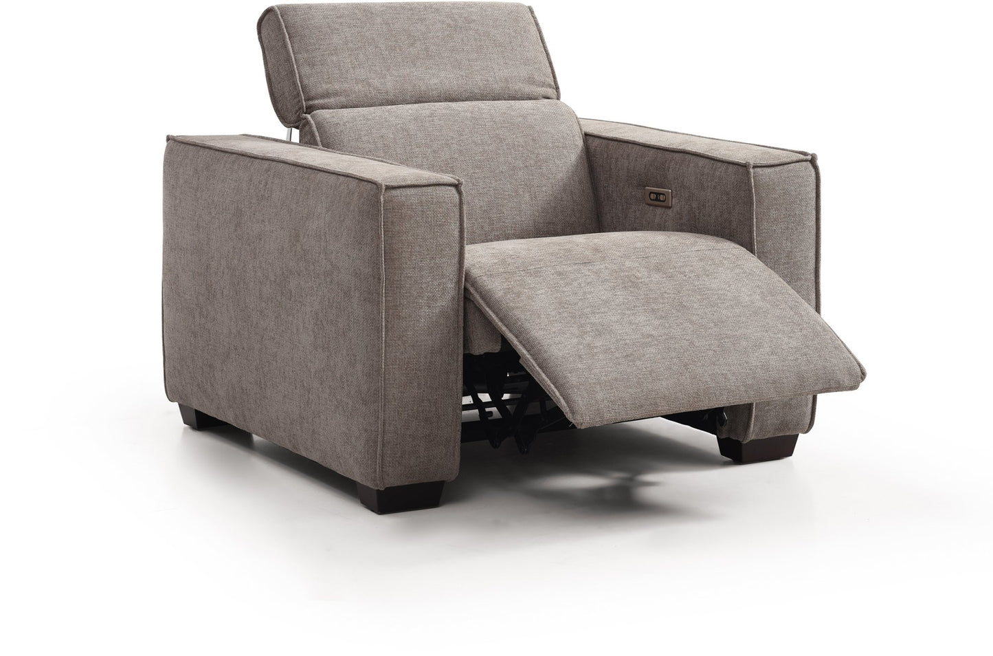 Shop the Primo Electric Recliner Chair, upholstered in a luxurious mole chenille weave. Exceptional relaxation with the added convenience of an electric reclining mechanism. Shop online today at www.nobleandnook.co.uk
