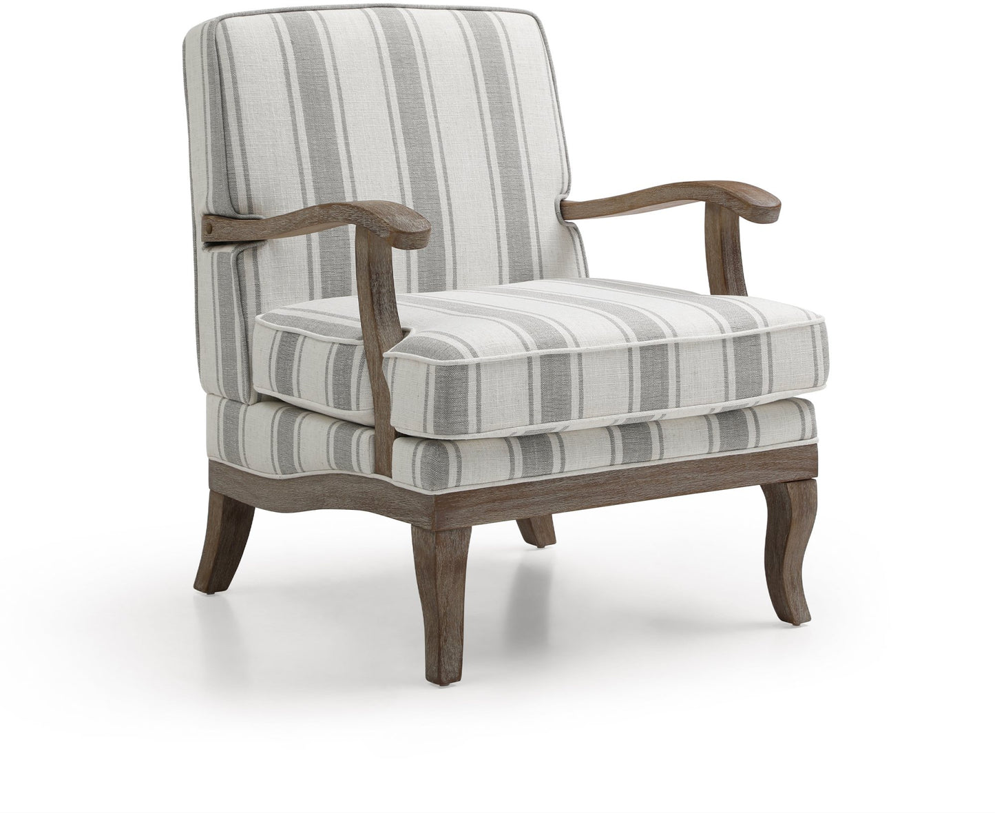 The Colwell Chair is a best-selling classic. Featuring gracefully curved wooden arms and legs, this armchair embodies timeless craftsmanship. Shop online today at www.nobleandnook.co.uk